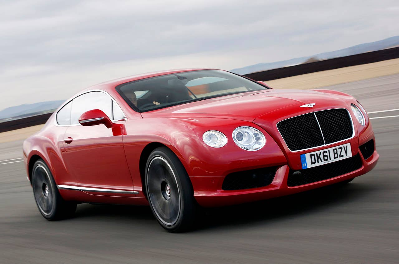 2013 Bentley Continental GT V8 driving