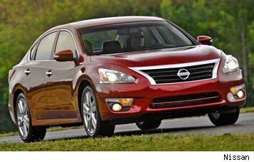 Sticker Price: $21,760 - $30,560 Invoice Price: $20,356 - $27,929 Fuel Economy: 27 mpg City, 38 mpg Highway  There’s a reason the Altima is one of the best-selling vehicles in America. Currently, there’s no mainstream sedan that’s going to give drivers better gas mileage.  Fresh off a redesign last year, it’s a nice-looking car that provides comfort and space for occupants. And with five-year ownership costs at $47,054, according to CarFinance.com, it is another worthwhile option for families seeking space and value.  Research the Nissan Altima Nissan Altima Photos & Information Nissan Altima Best Deals Nissan Altima Local Dealer Price Quote
