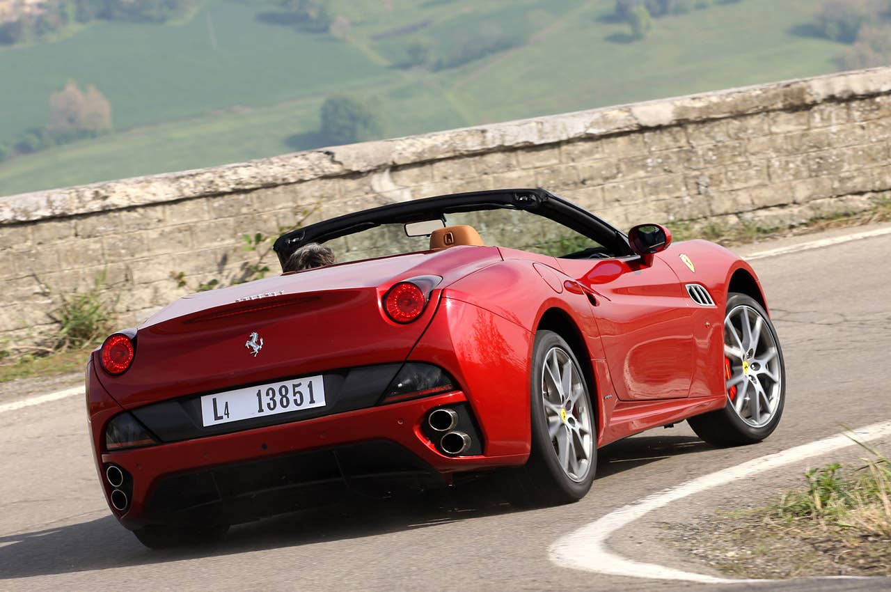 2013 Ferrari California driving