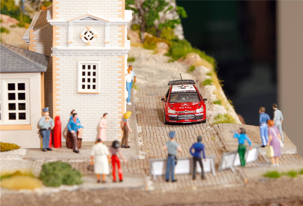 Citroen DS3 WRC Diorama detail