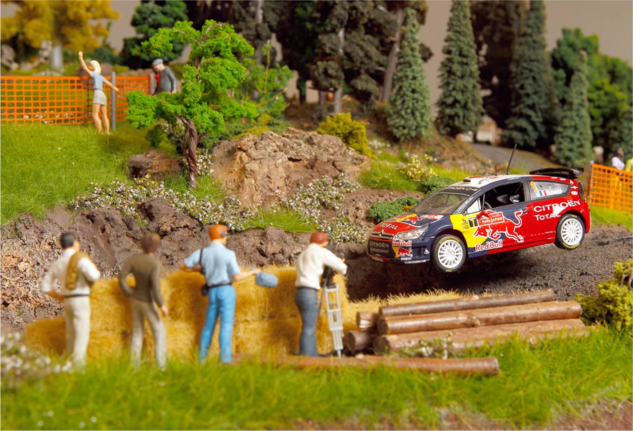 Citroen DS3 WRC Diorama detail