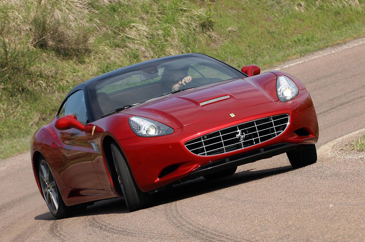2013 Ferrari California driving