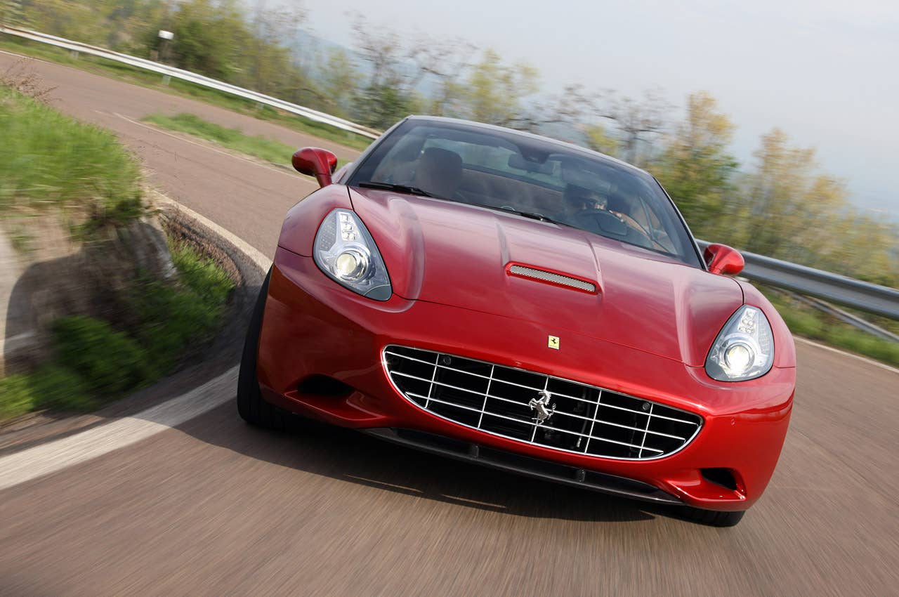 2013 Ferrari California driving