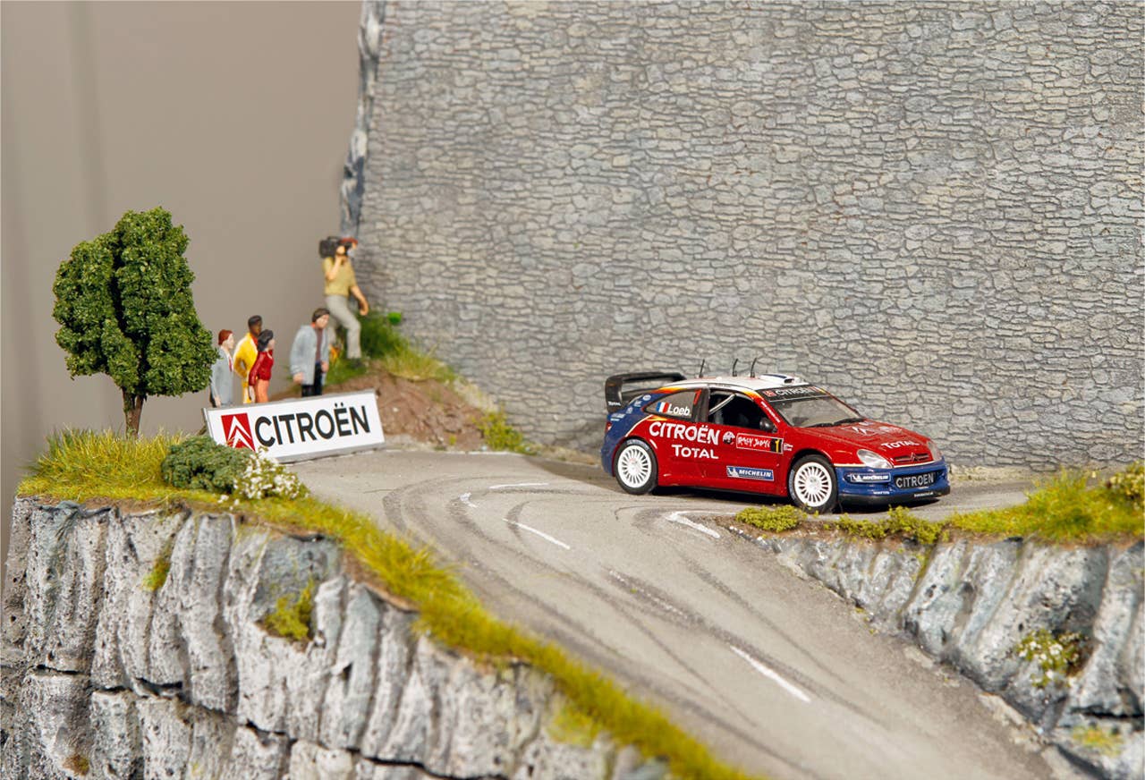 Citroen DS3 WRC Diorama detail