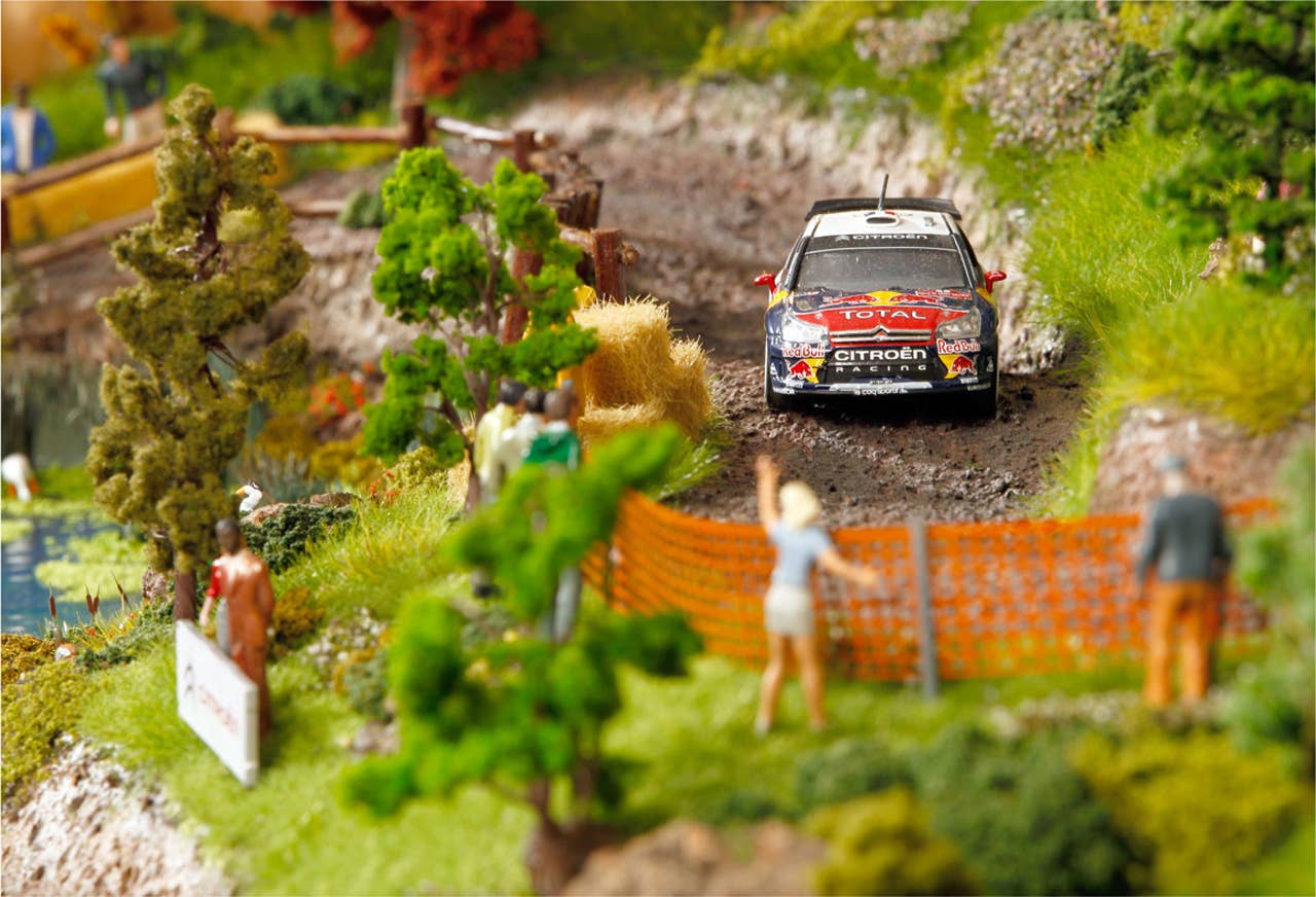 Citroen DS3 WRC Diorama detail