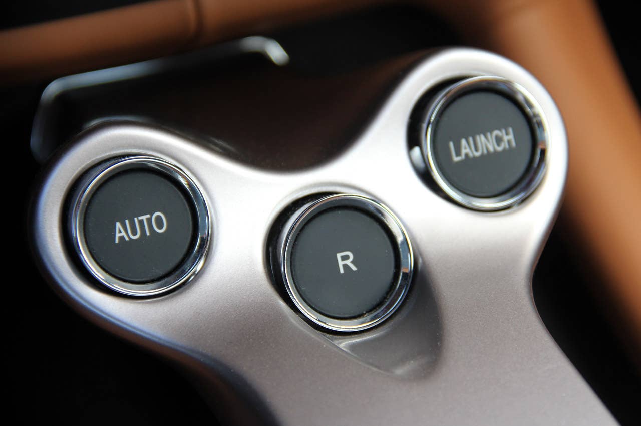 2013 Ferrari California transmission settings