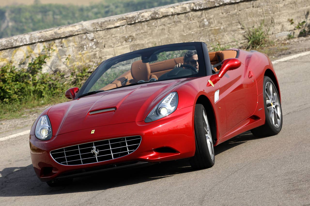 2013 Ferrari California driving