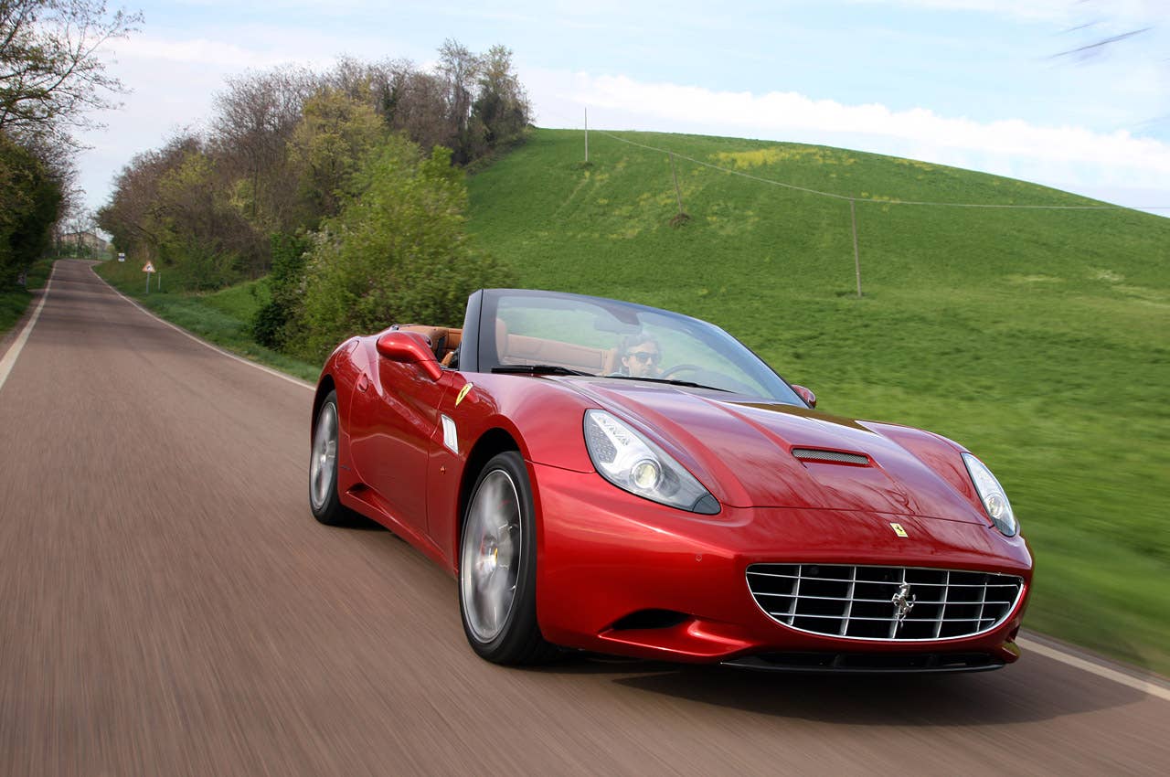 2013 Ferrari California driving