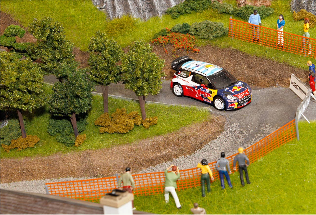 Citroen DS3 WRC Diorama detail