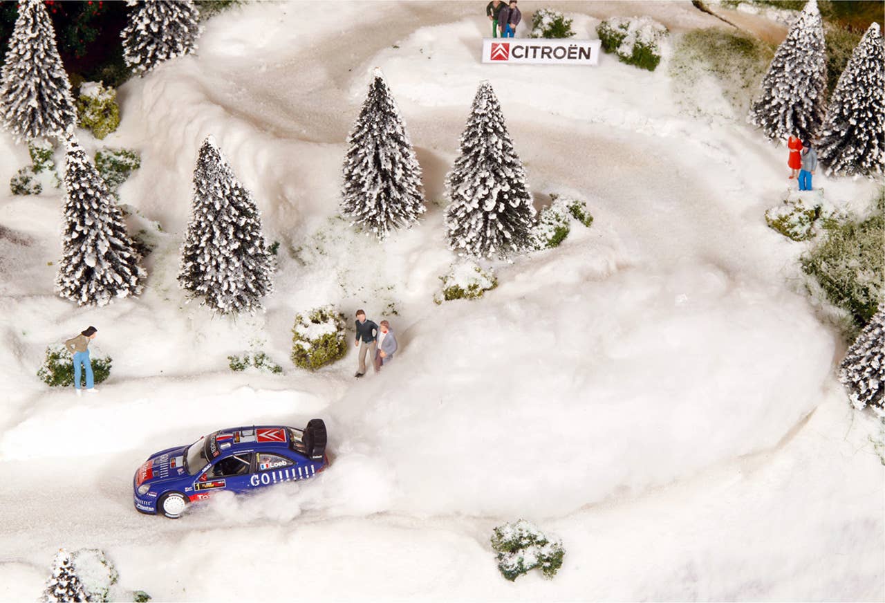 Citroen DS3 WRC Diorama detail