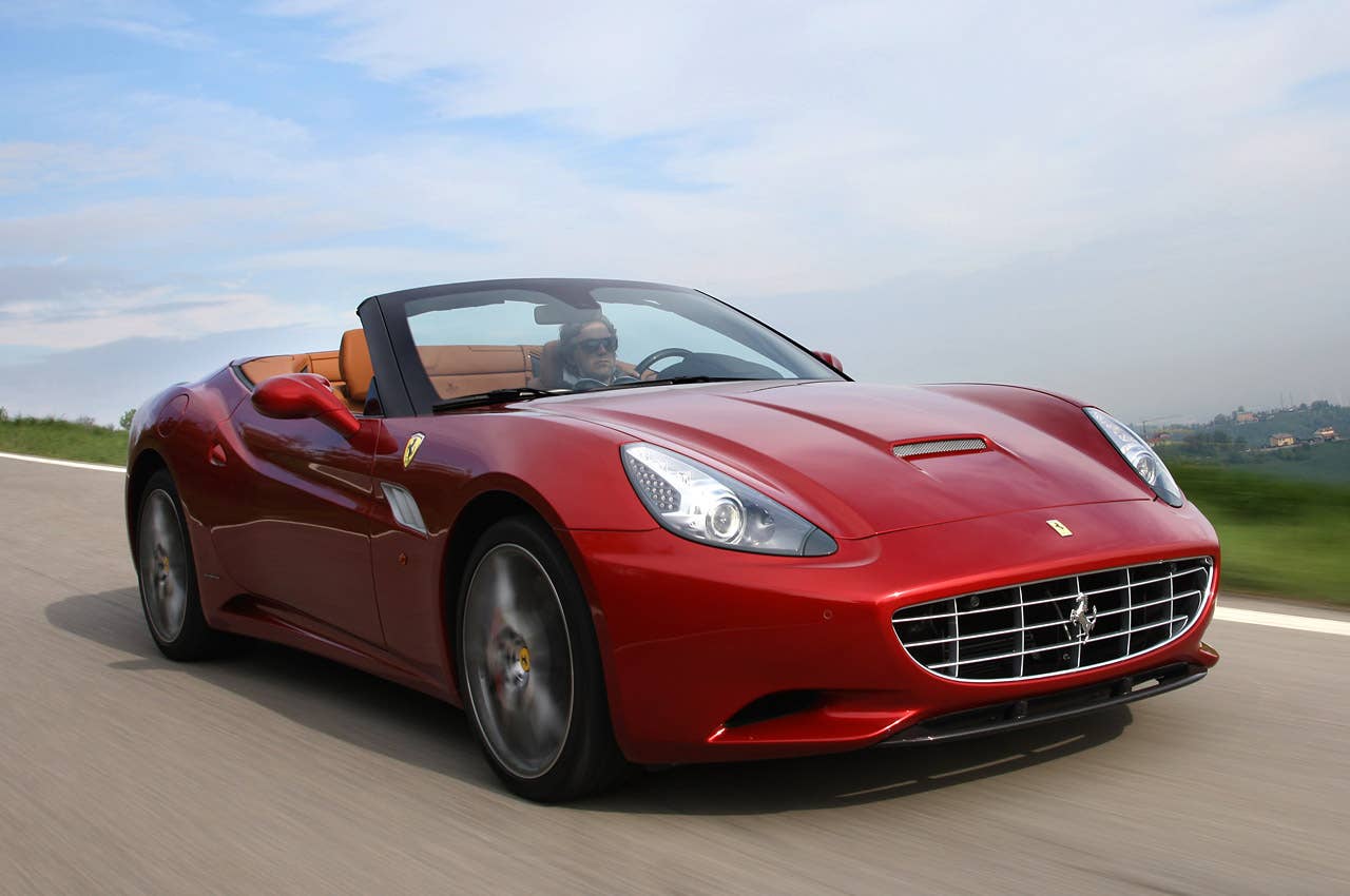 2013 Ferrari California driving