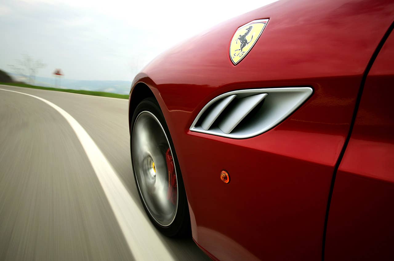 2013 Ferrari California driving