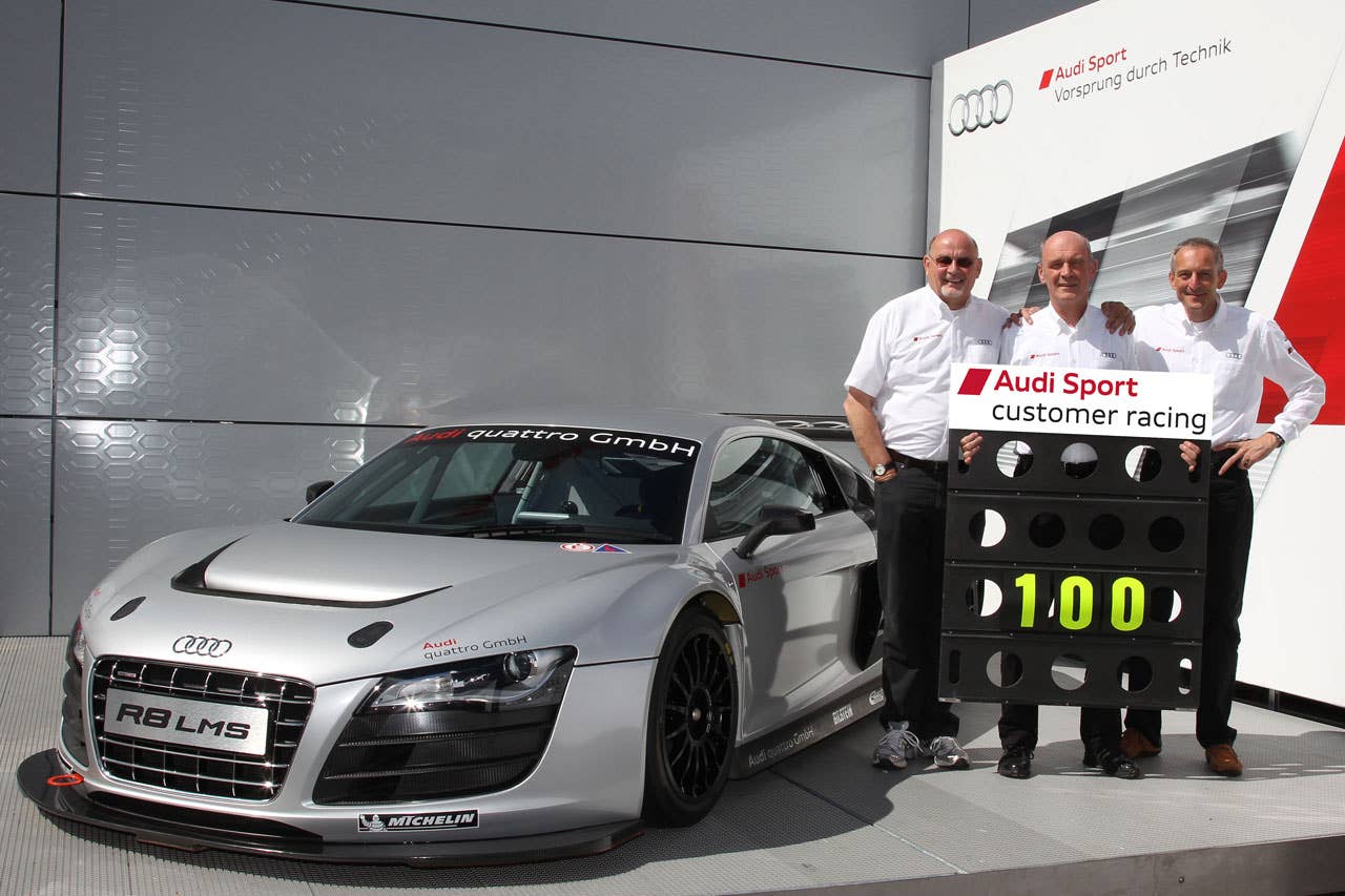 Audi R8 LMS, Werner Frowein, Dr. Wolfgang Ullrich, Romolo Liebchen