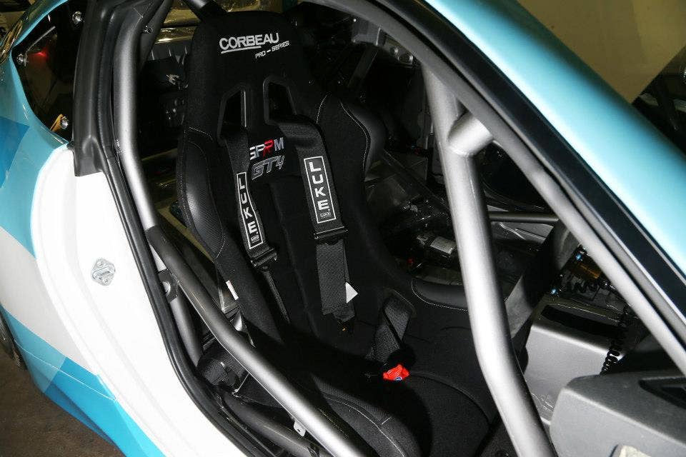 GPRM Toyota GT86 GT4 Race Car cabin