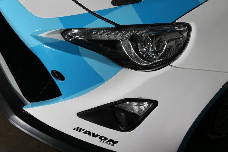 GPRM Toyota GT86 GT4 Race Car headlamps