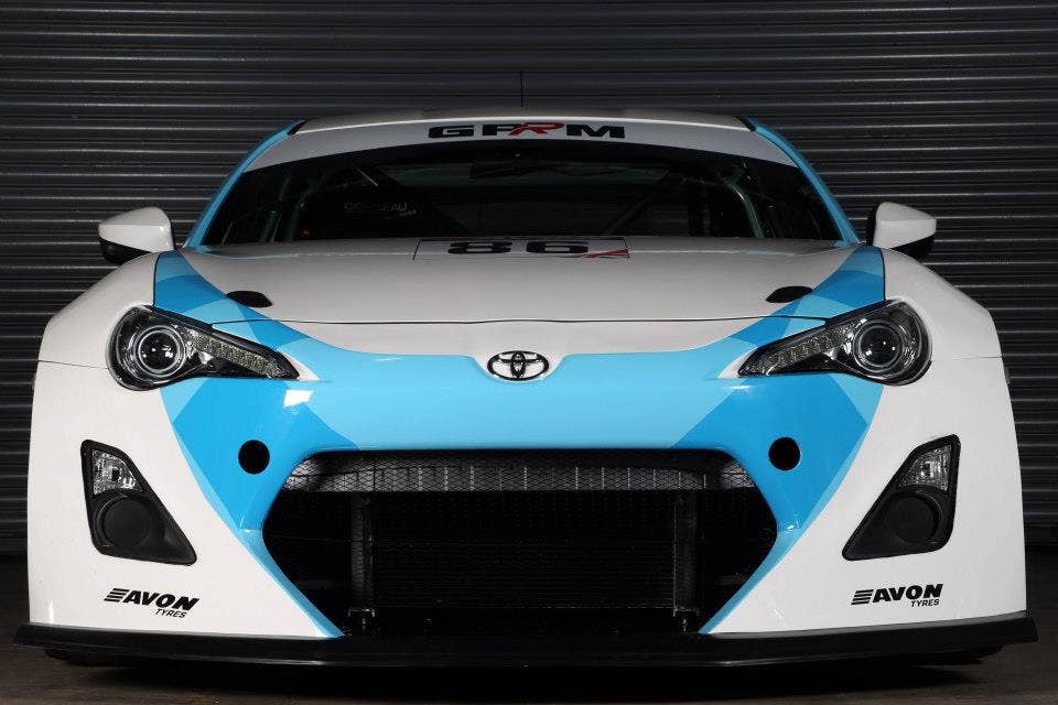 GPRM Toyota GT86 GT4 Race Car front