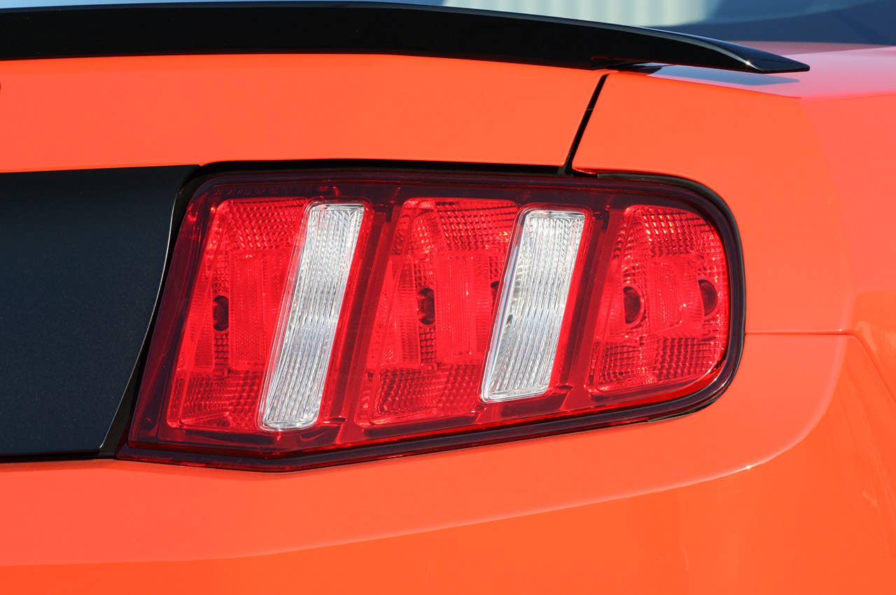 2012 Ford Mustang Boss 302 taillights