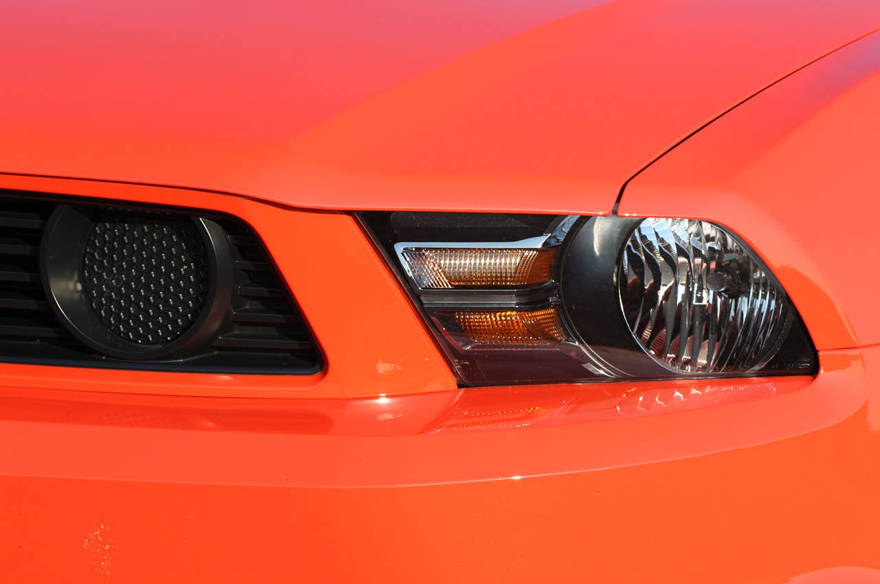 2012 Ford Mustang Boss 302 headlight