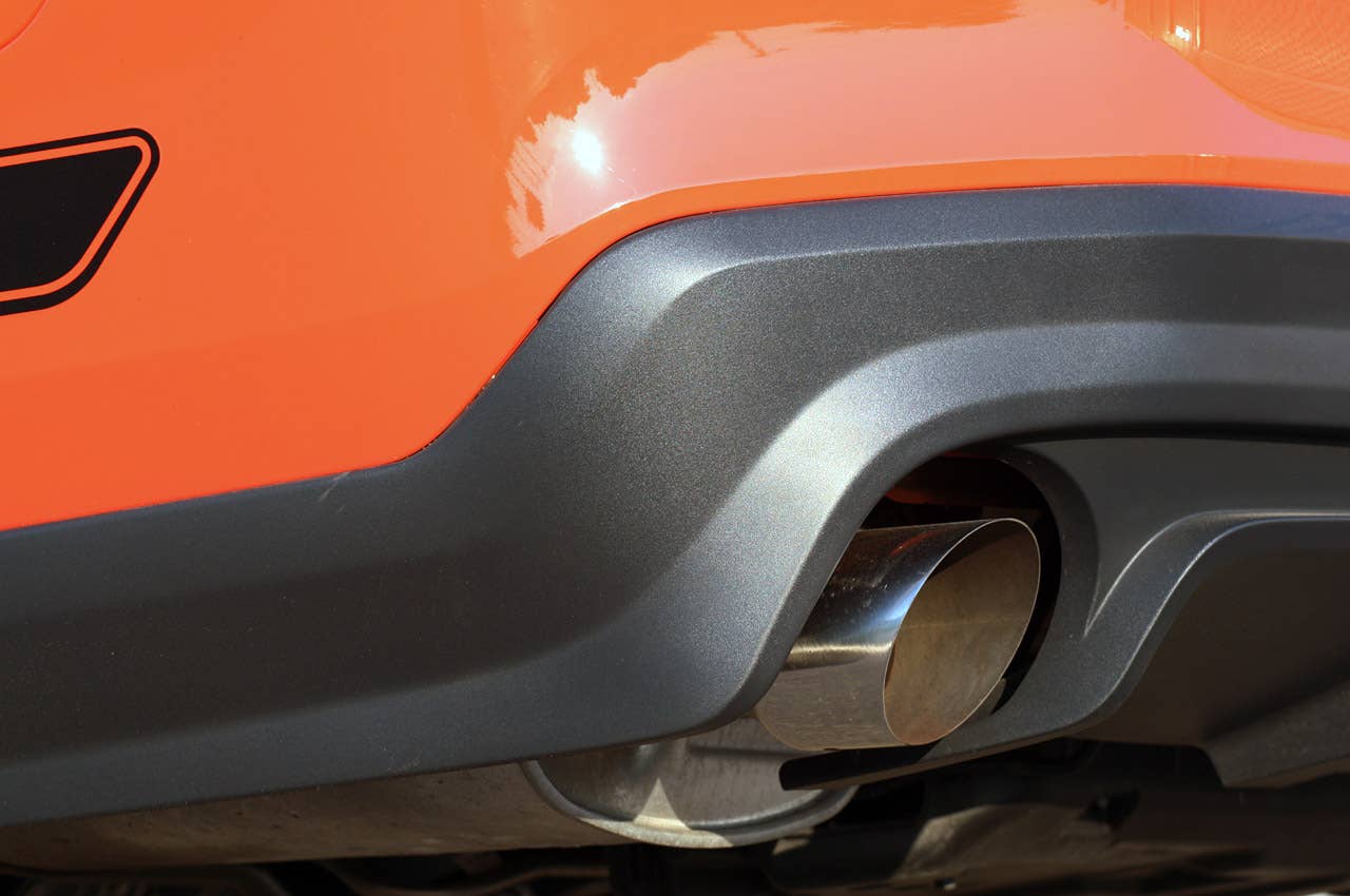2012 Ford Mustang Boss 302 exhaust tip