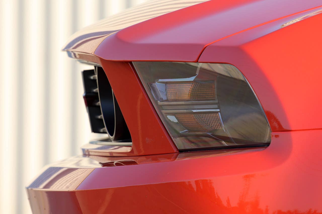2012 Ford Mustang Boss 302 headlight
