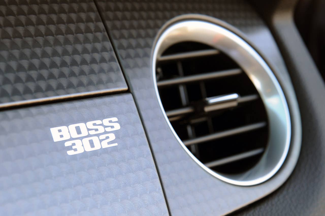 2012 Ford Mustang Boss 302 dash