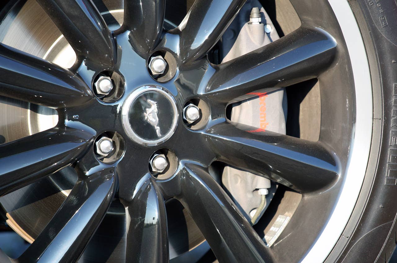 2012 Ford Mustang Boss 302 wheel detail