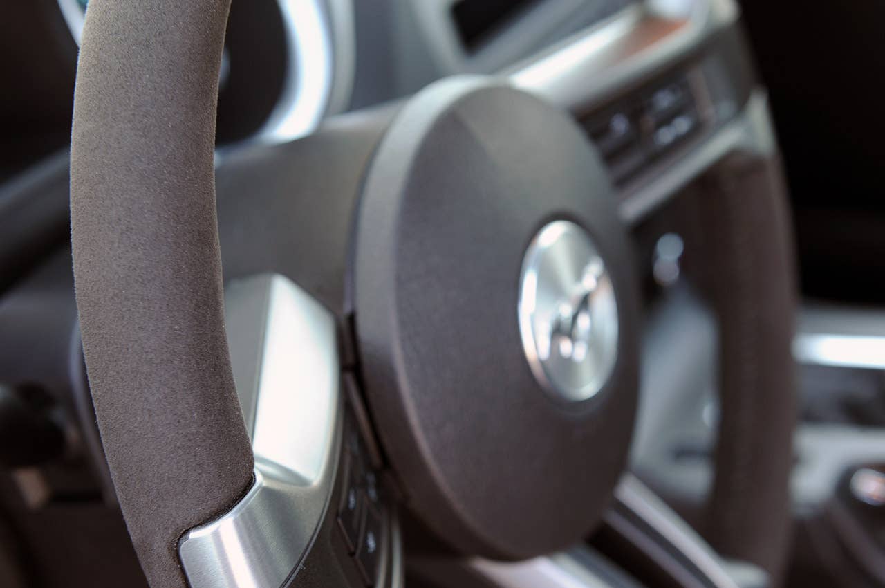 2012 Ford Mustang Boss 302 steering wheel