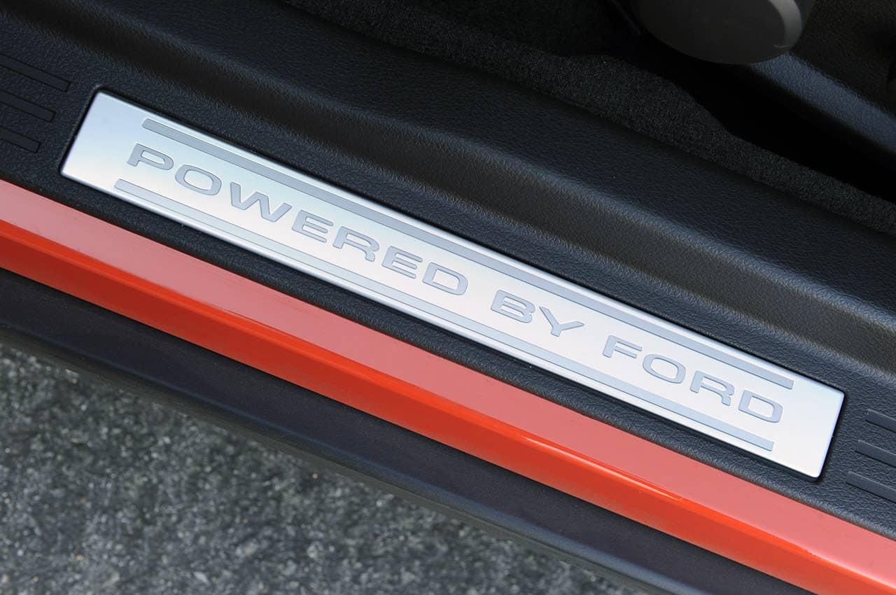 2012 Ford Mustang Boss 302 sill plate