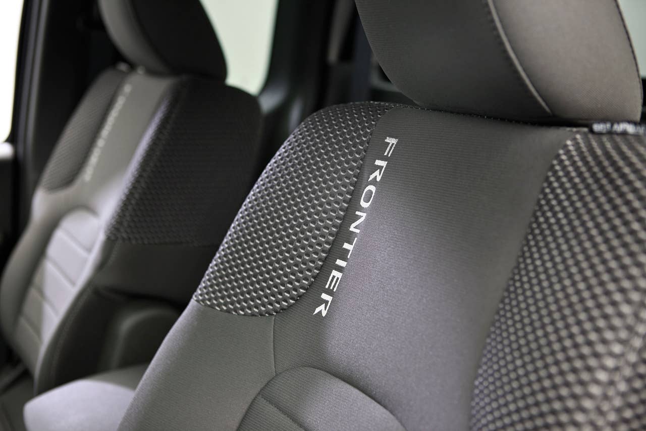 2012 Nissan Frontier seat detail