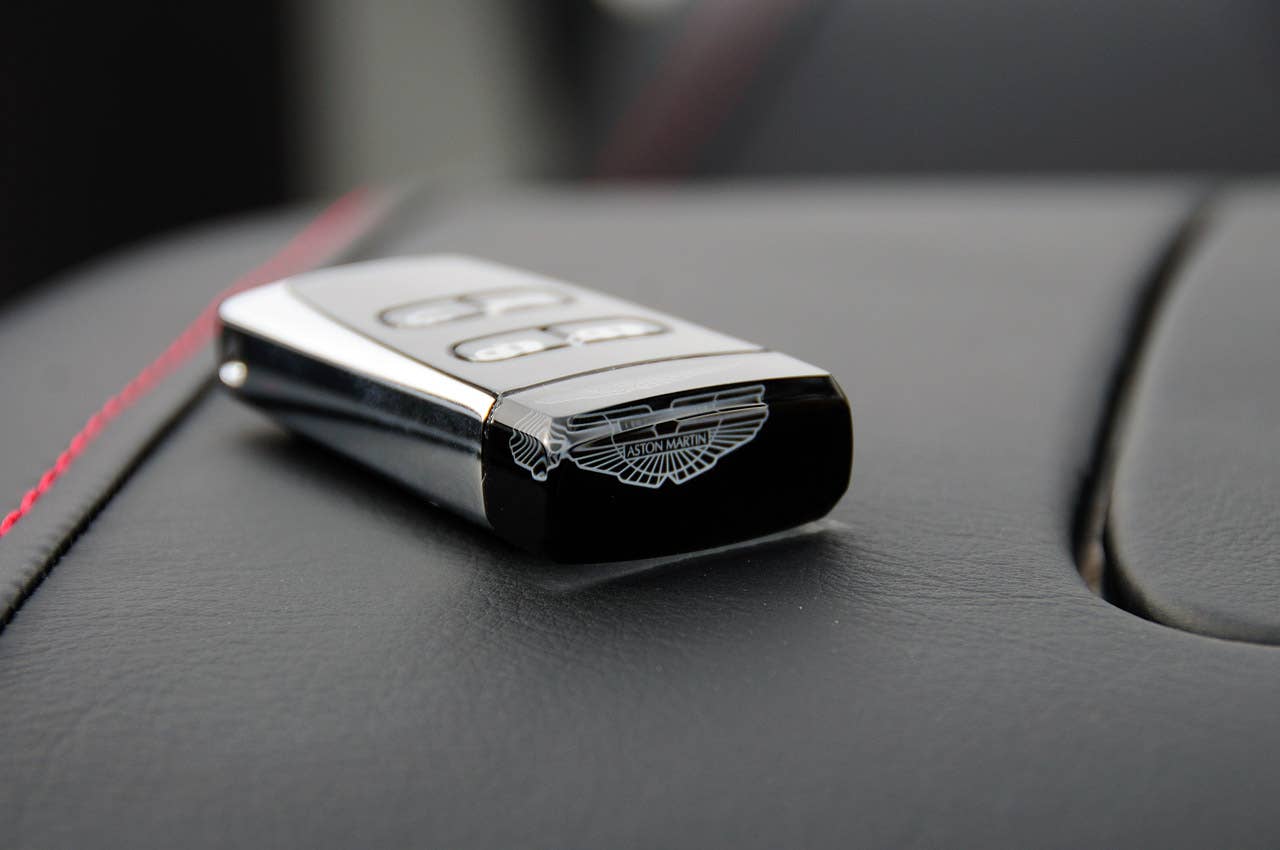 2011 Aston Martin V8 Vantage S key