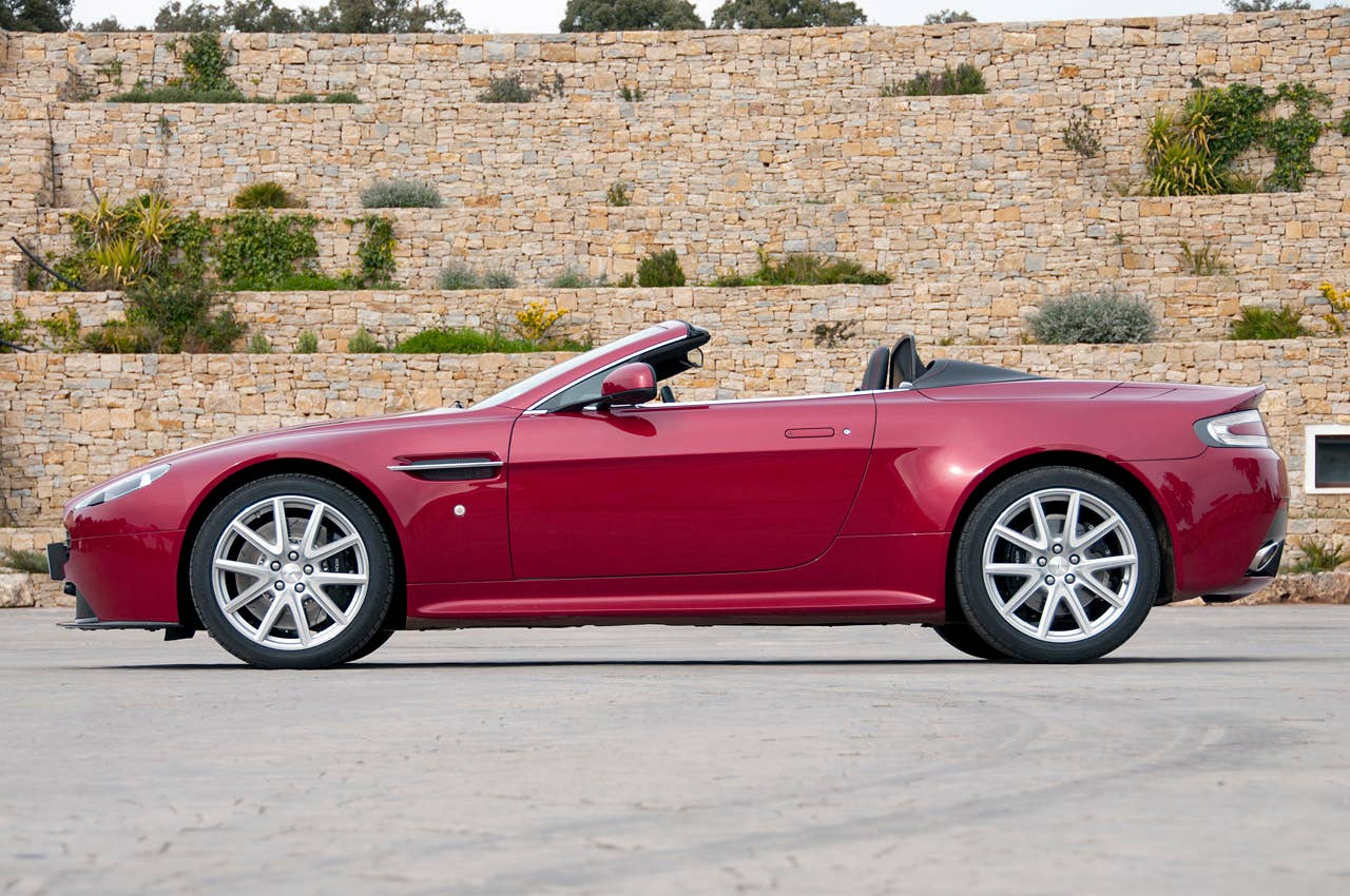 2011 Aston Martin V8 Vantage S side view