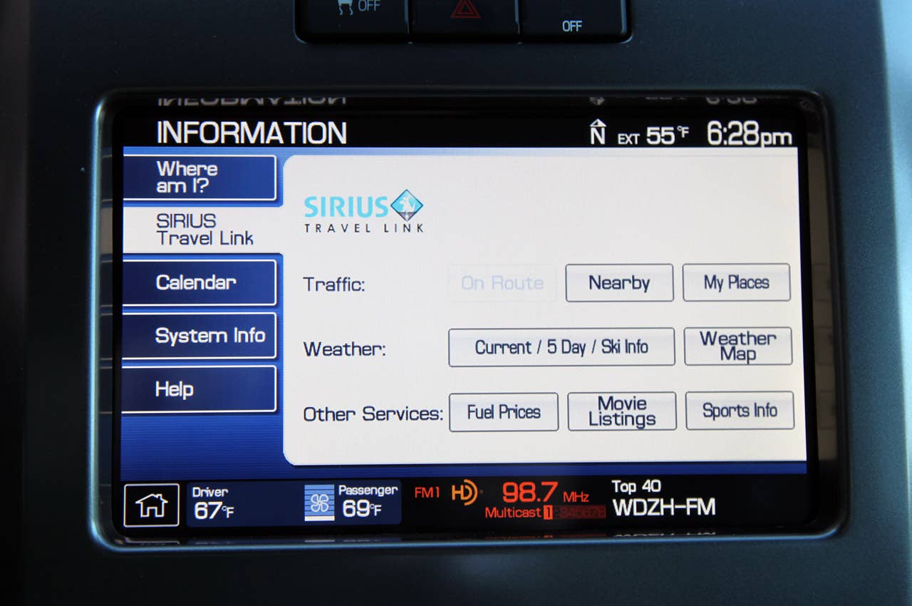 2011 Ford F-150 Harley-Davidson multimedia system