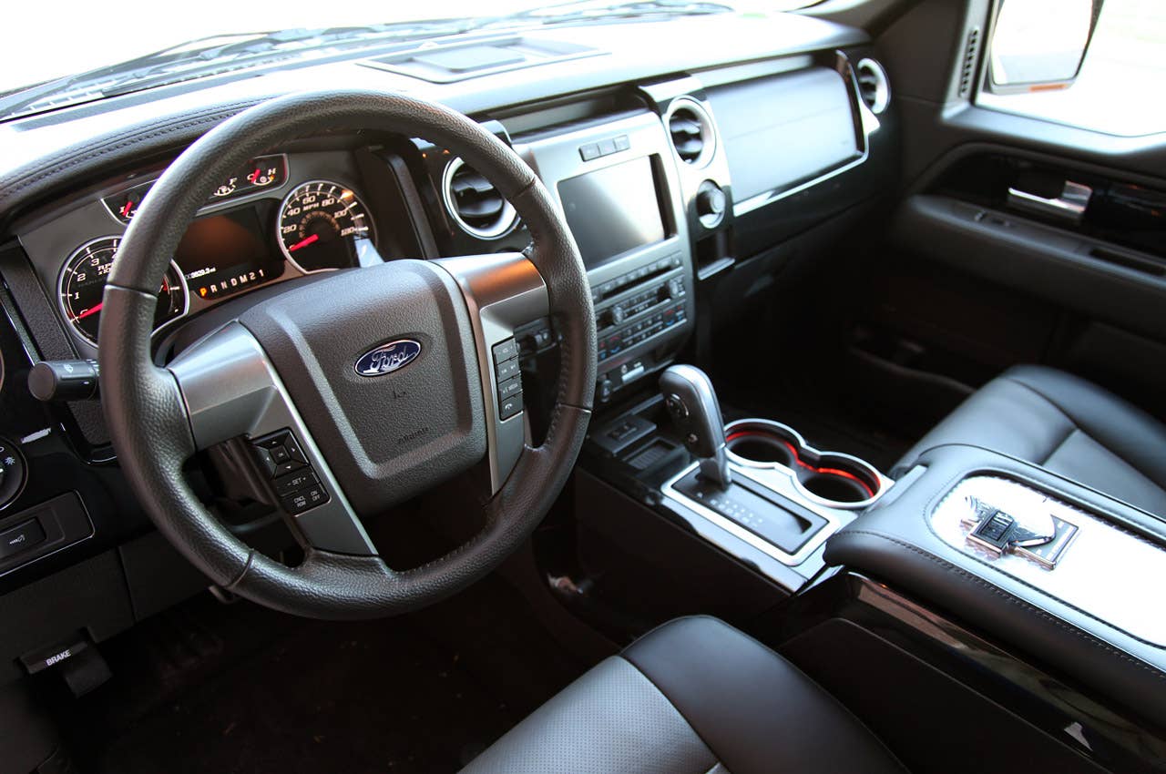 2011 Ford F-150 Harley-Davidson interior