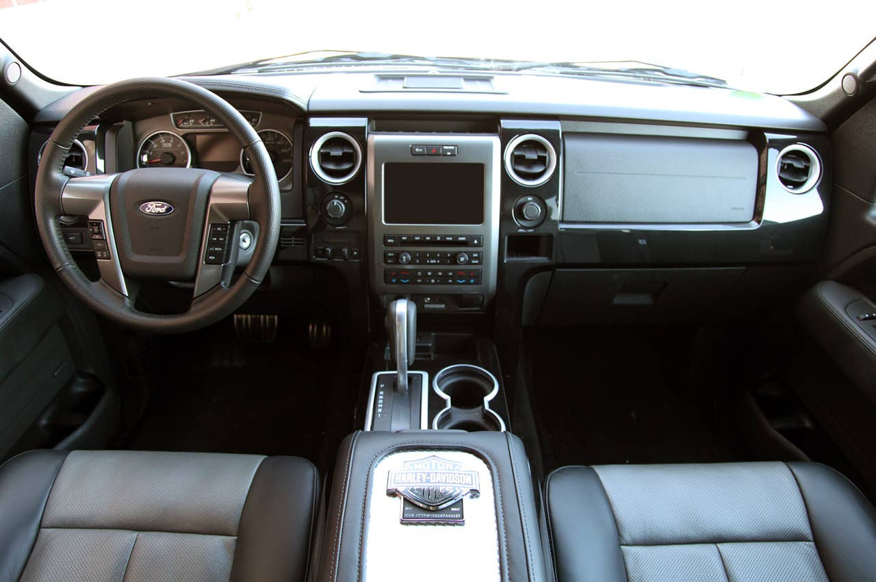 2011 Ford F-150 Harley-Davidson interior