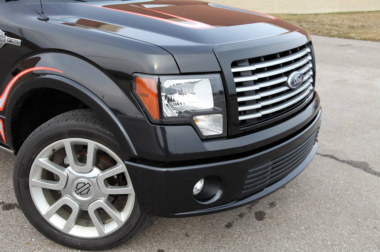 2011 Ford F-150 Harley-Davidson front detail