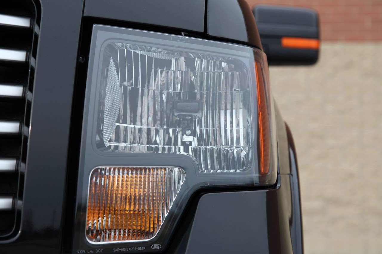 2011 Ford F-150 Harley-Davidson headlight