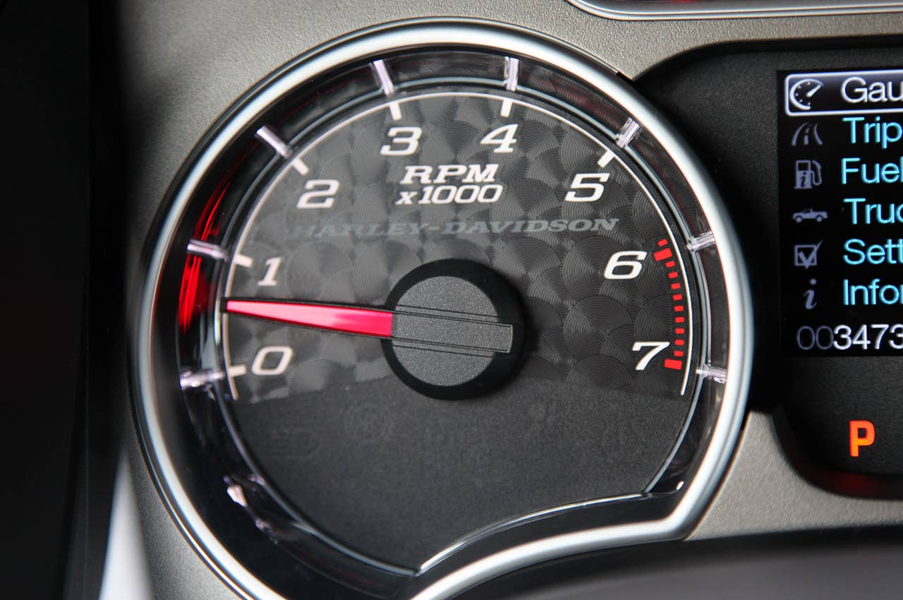 2011 Ford F-150 Harley-Davidson tachometer