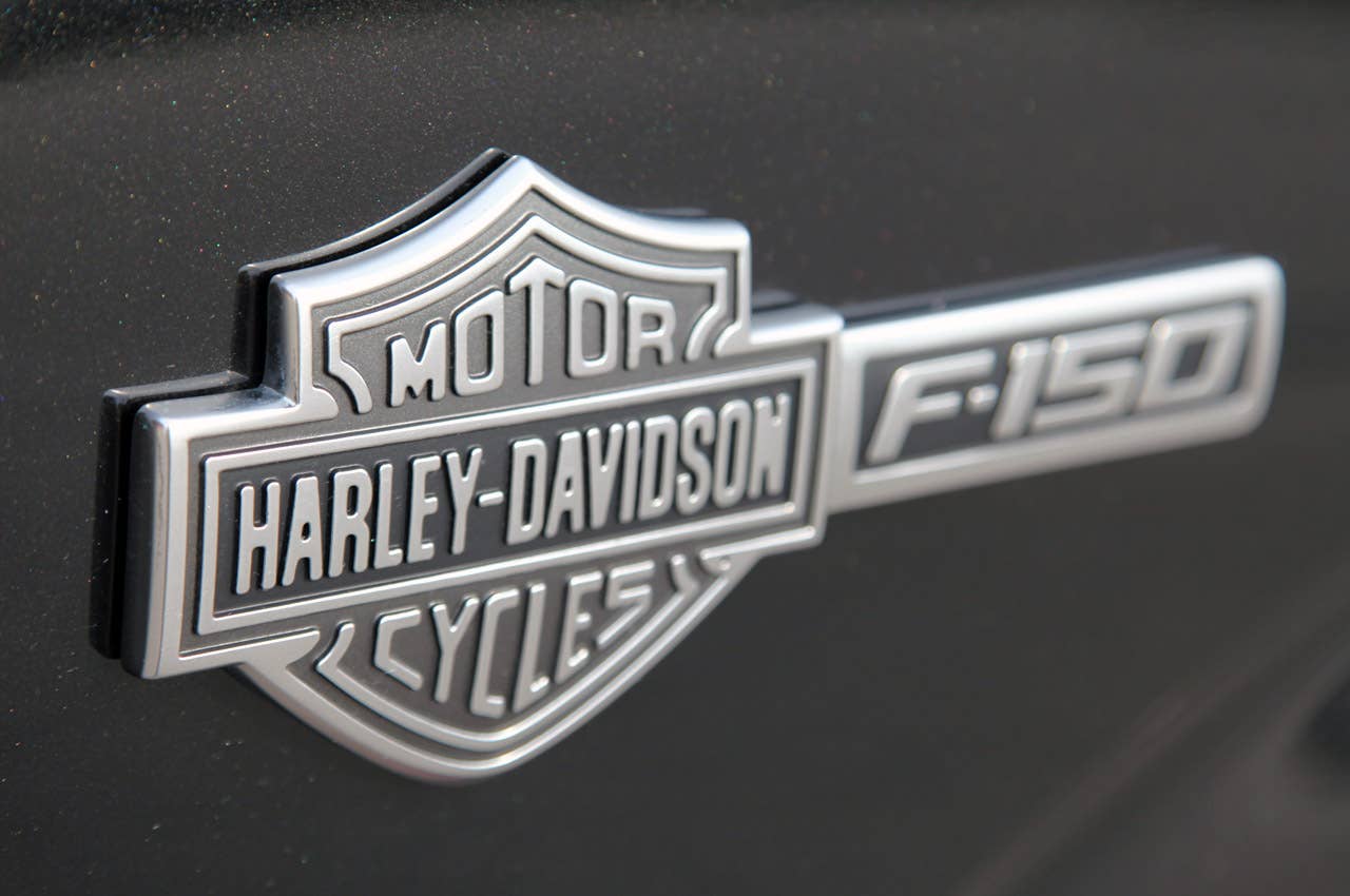 2011 Ford F-150 Harley-Davidson badge