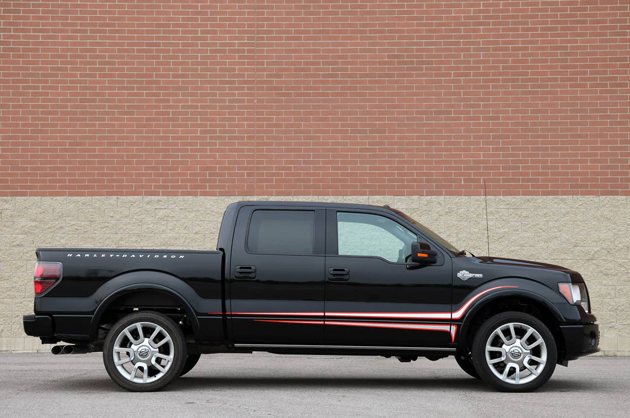 2011 Ford F-150 Harley-Davidson side view