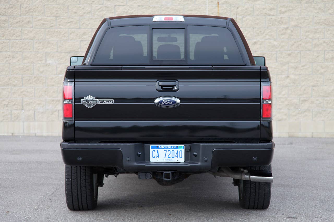 2011 Ford F-150 Harley-Davidson rear view