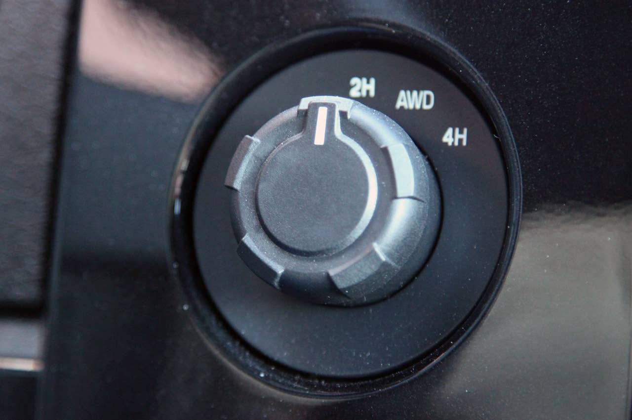 2011 Ford F-150 Harley-Davidson drive modes