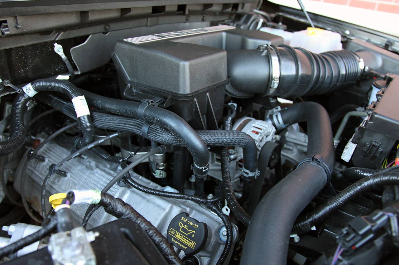 2011 Ford F-150 Harley-Davidson engine
