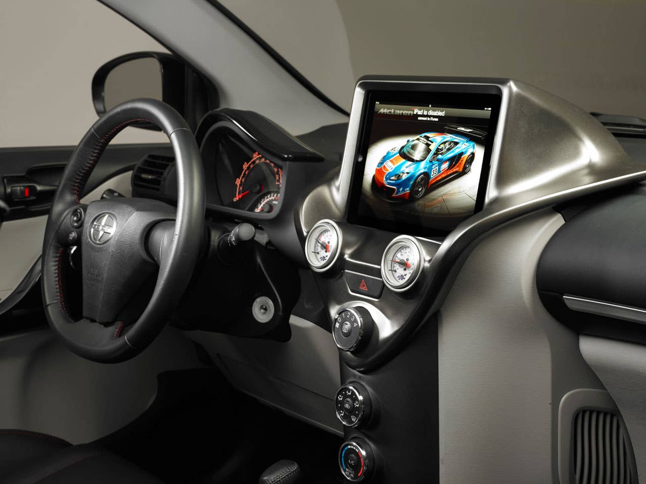 Scion iQ by Jon Sibal interior
