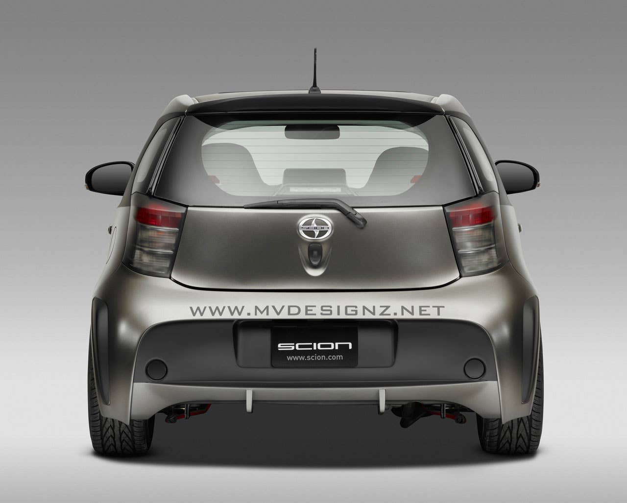 Scion iQ by Jon Sibal rear
