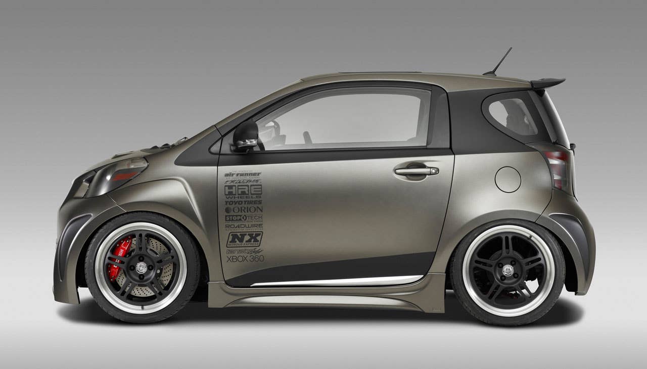 Scion iQ by Jon Sibal side