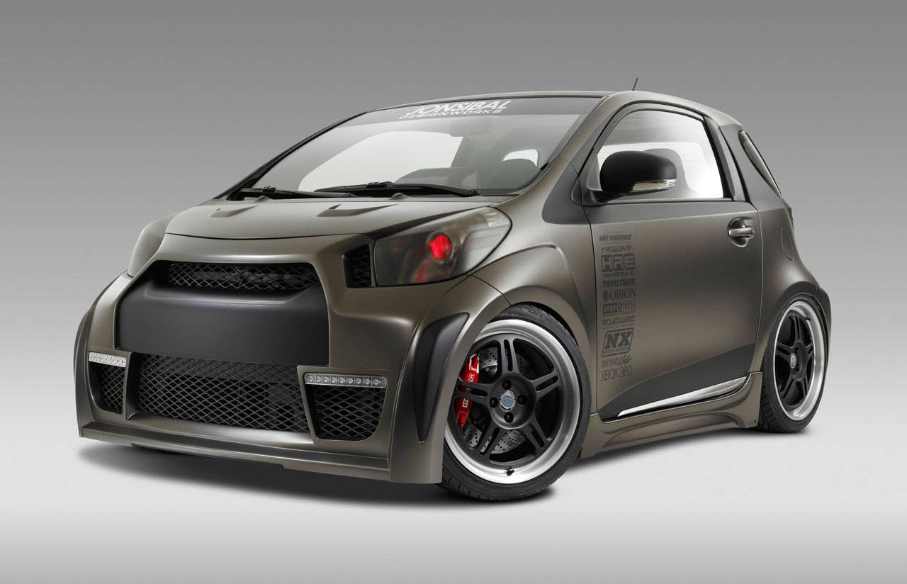 Scion iQ by Jon Sibal front 3/4