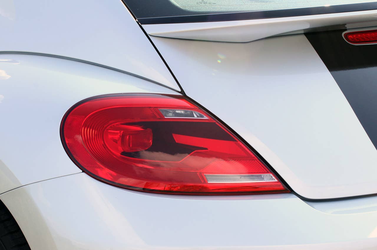 2012 Volkswagen Beetle Turbo taillights