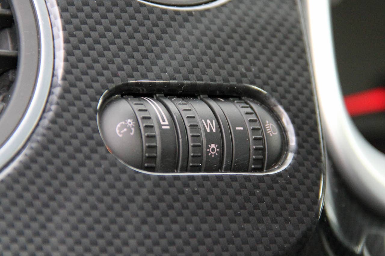 2012 Volkswagen Beetle Turbo lighting controls