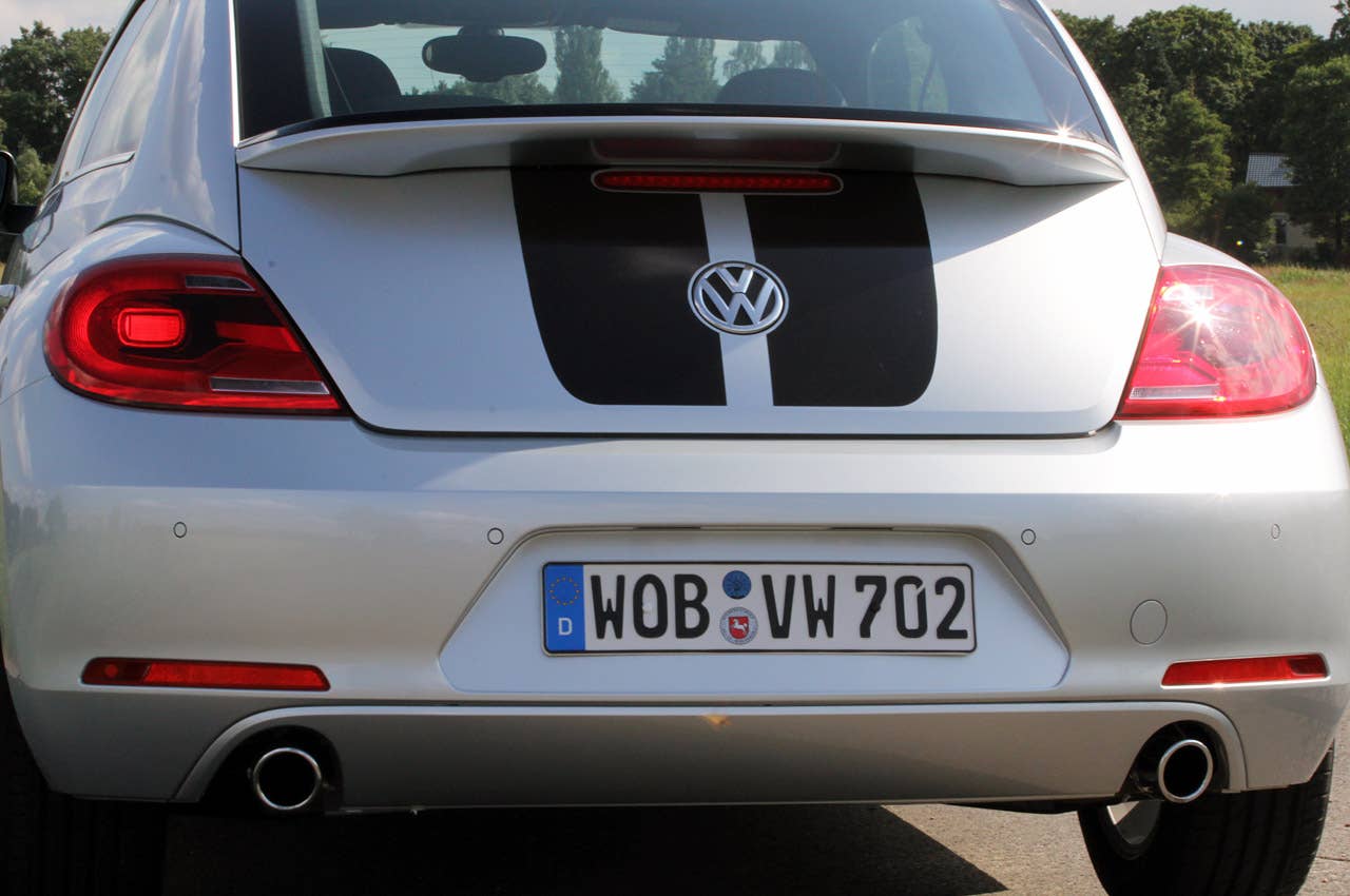 2012 Volkswagen Beetle Turbo rear detail