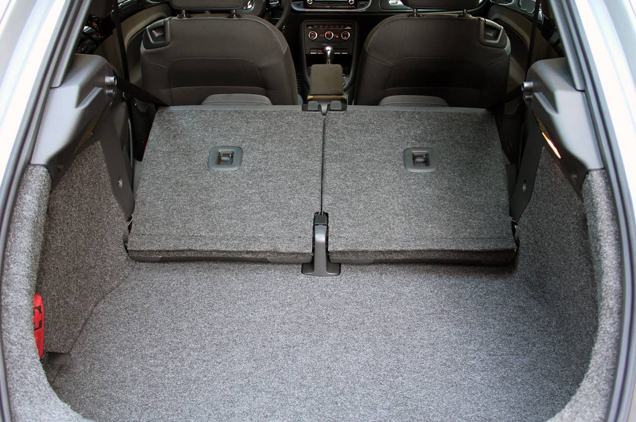 2012 Volkswagen Beetle Turbo rear cargo area